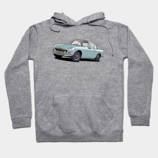 MGB Berlinette coupe in Blue Hoodie